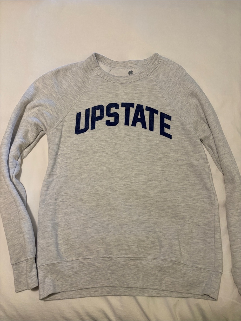 Upstate Heather Gray Crewneck Sweatshirt - woman’s